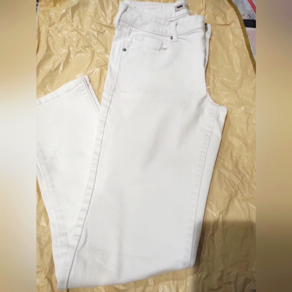 SOLD Levi's Women's White Jeans